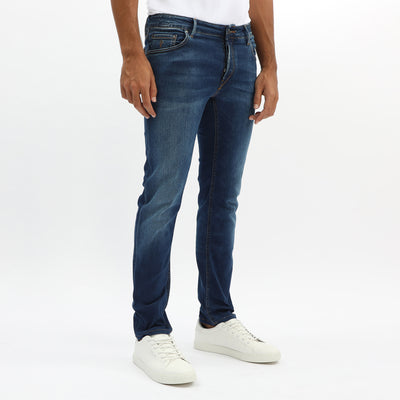 Denim blue slim Orvieto