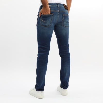 Denim blue slim Orvieto