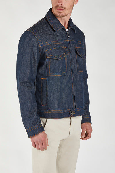 GIACCA IN DENIM MOLINO