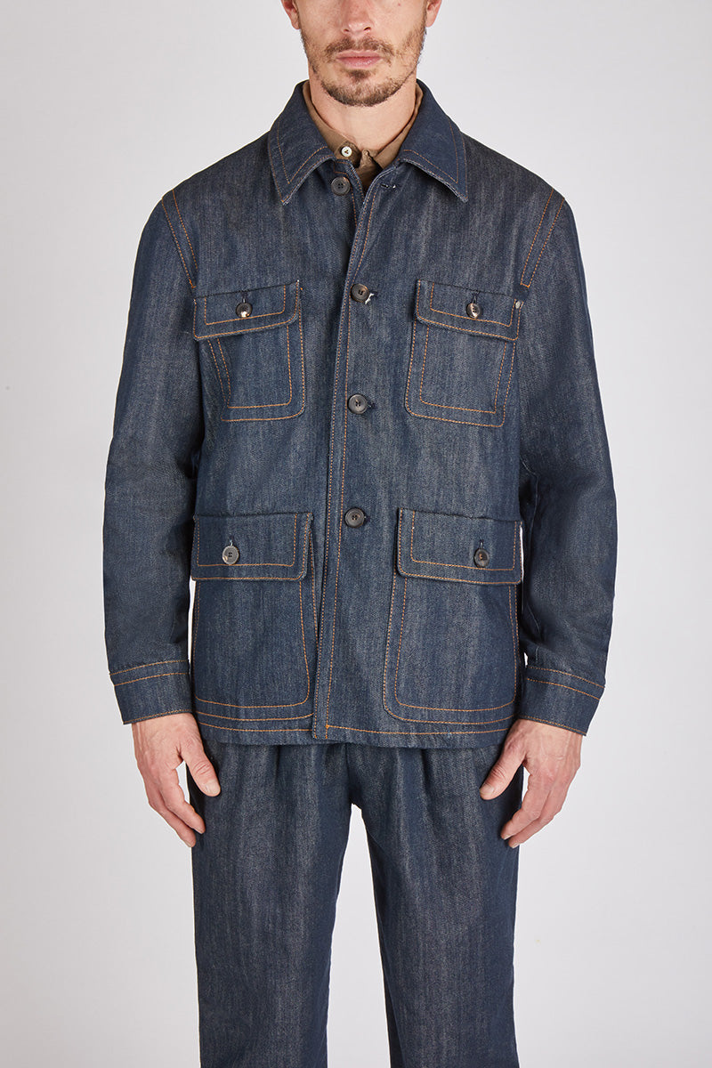 GIACCA IN DENIM MOD. FIELD 'PRETORO'